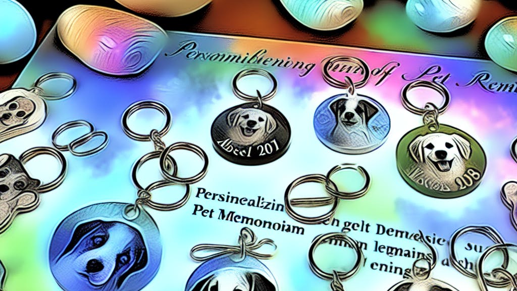 10 Personalized Pet Memorial Keychain Ideas Pet Memory Shop