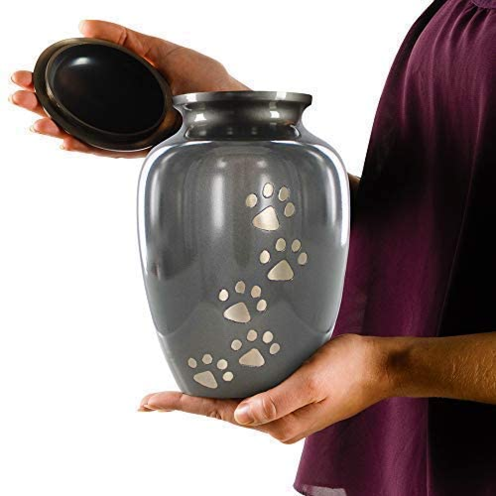 Pawprints to Heaven Pet Urn (5 Colors Available)