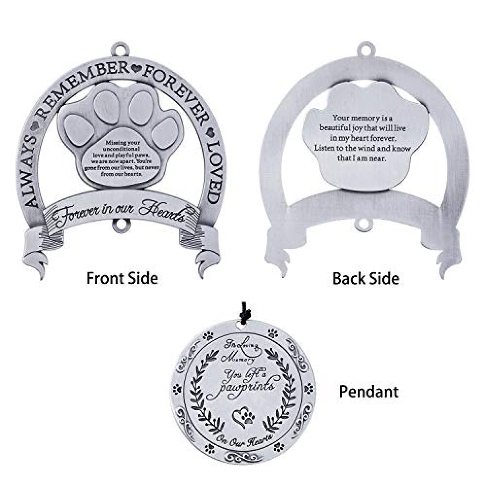 “Forever in My Heart” Pet Memorial Wind Chime"