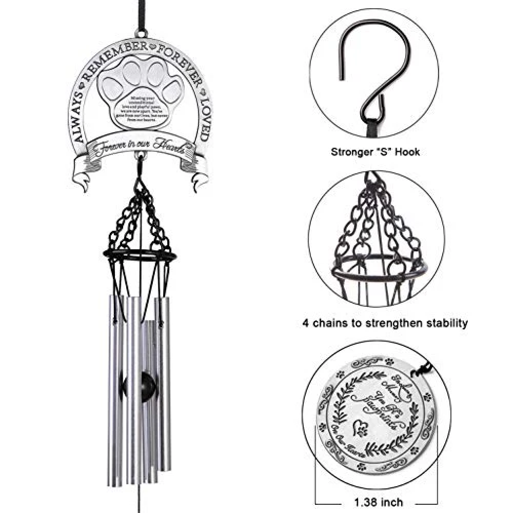 “Forever in My Heart” Pet Memorial Wind Chime"
