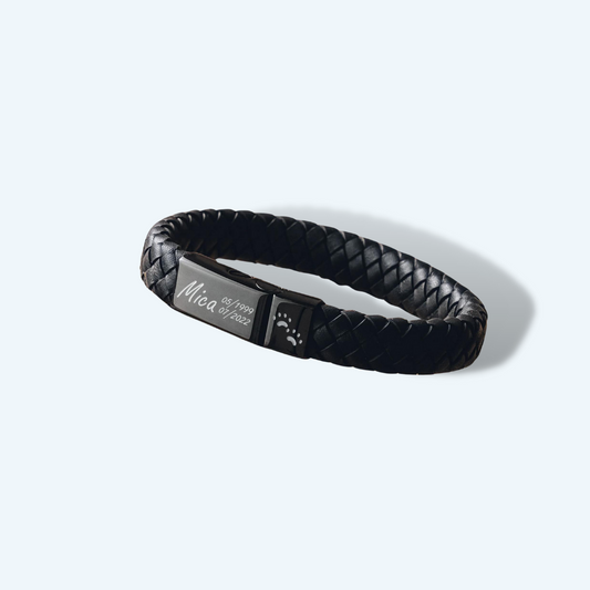 Custom Engraved Cremation Bracelet | Store Ashes