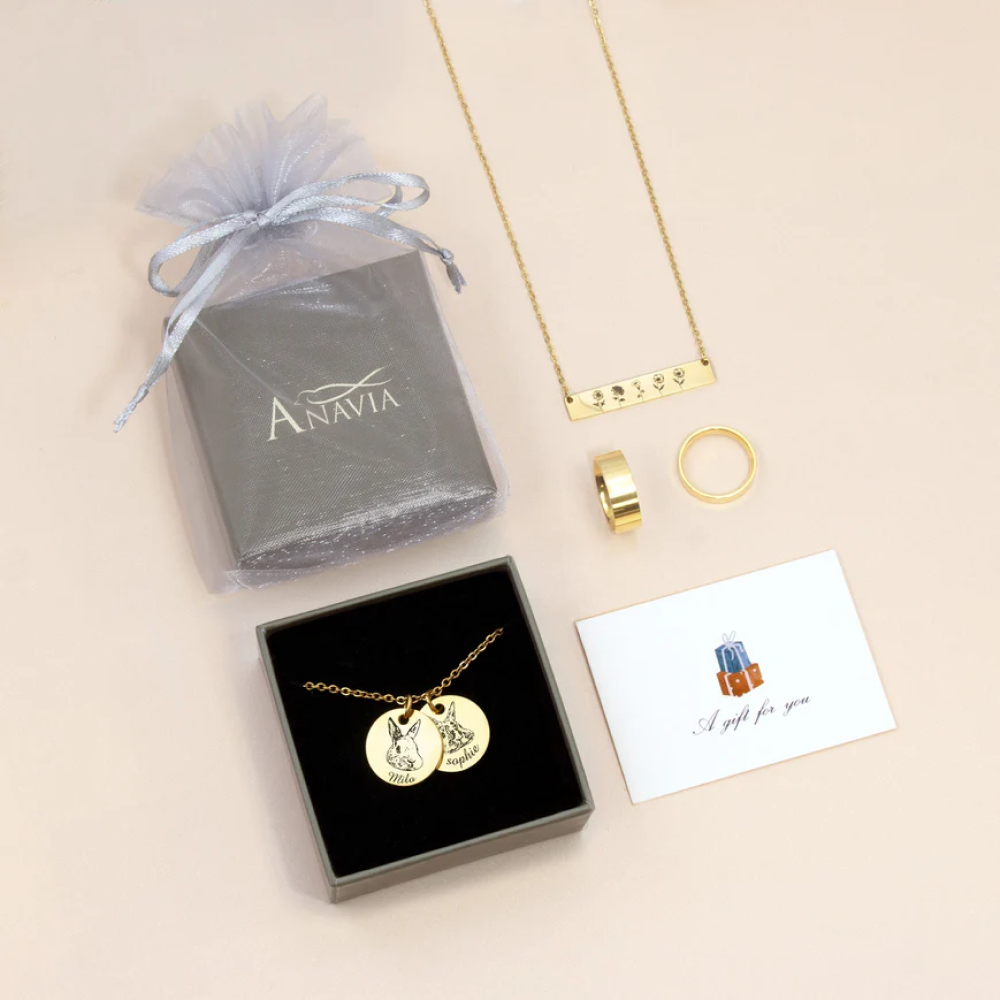Custom Cute Engraved Pet Bracelet | Includes Your Pet's Image & Name