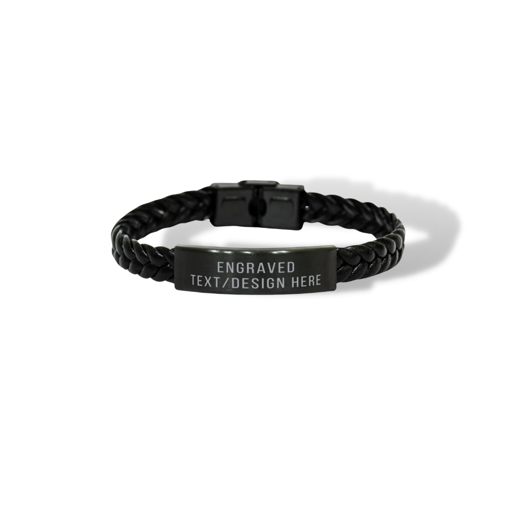 Custom Engraved Minimalistic Bracelet For Pet Dads | 4 Styles Available