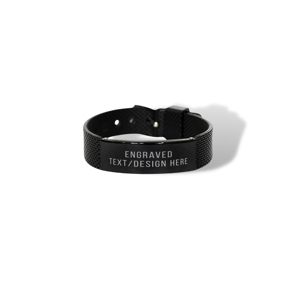 Custom Engraved Minimalistic Bracelet For Pet Dads | 4 Styles Available