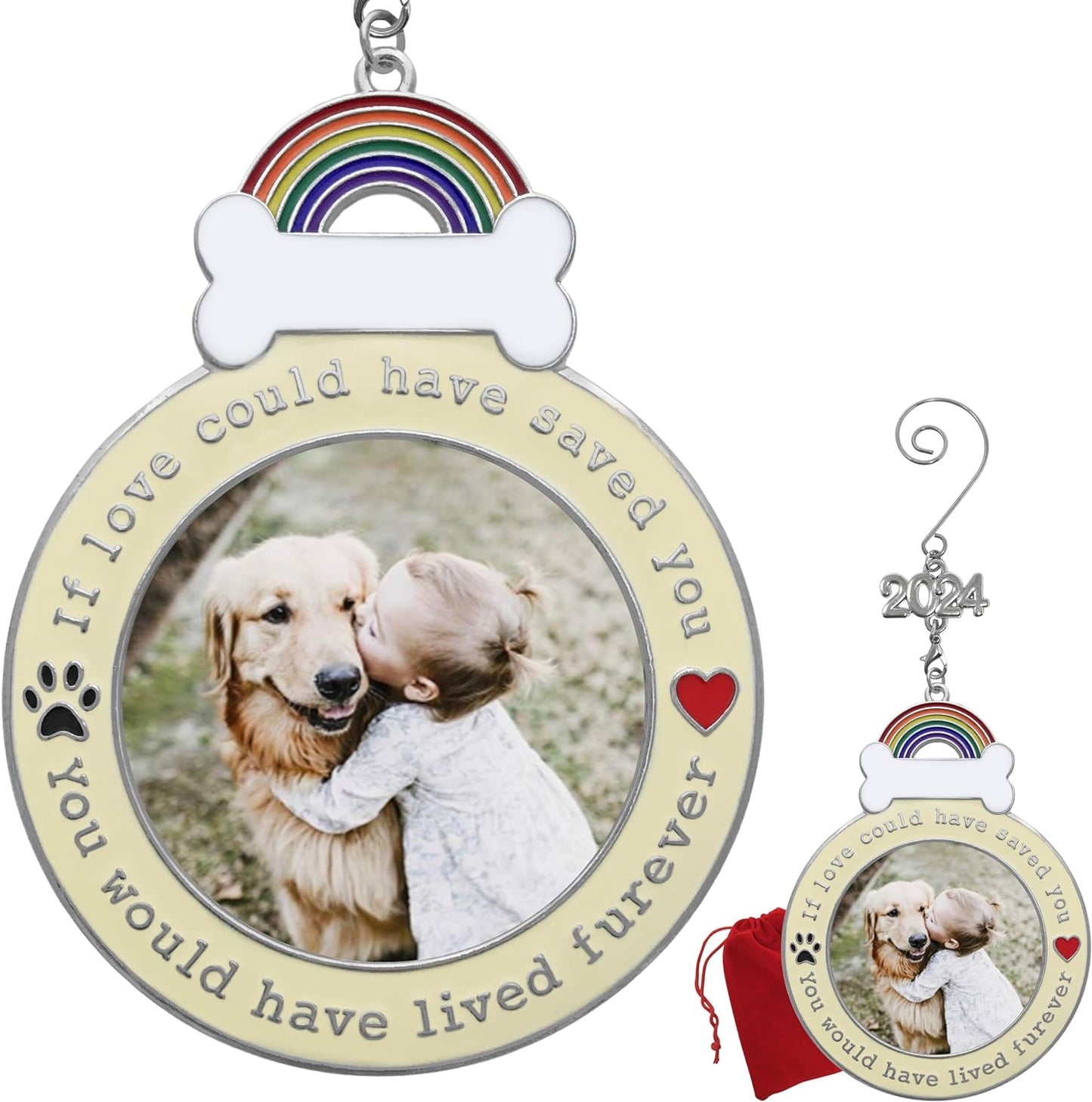 "If Love Could Have Saved You" Memorial Christmas Ornament