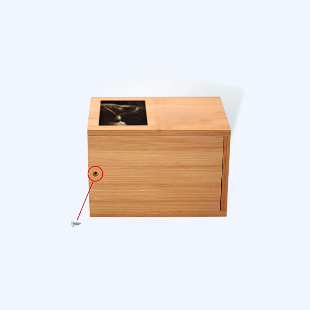 Custom Name & Dates Wooden Pet Cremation Urn