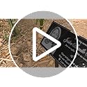 Memorial Stones Holder, Garden Stone Stand for Memorial Plaque