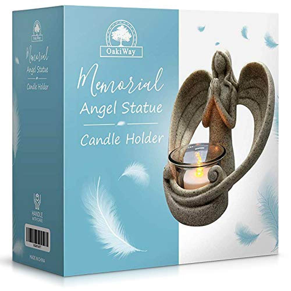 Memorial Gift - Tealight Candle Holder with Flickering Led Candle