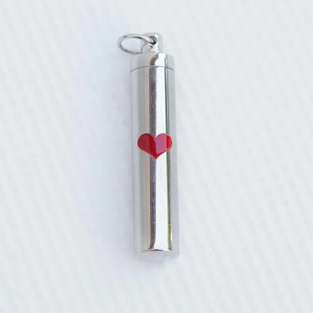 "Pawprints Left By You" Pet Memorial Frame with Pet Tag or Ash Vial