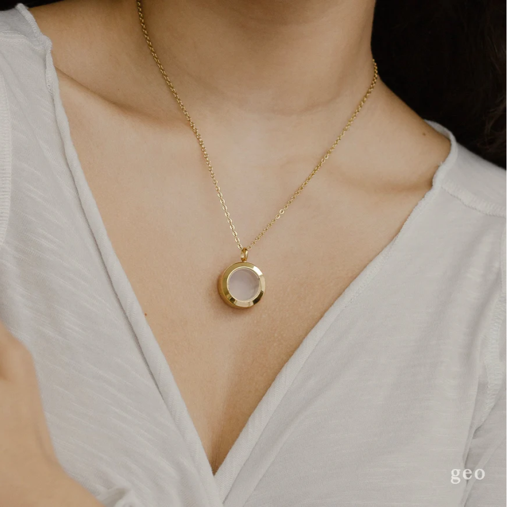 Personalized Keepsake Necklace | Unique Handmade Memorial Jewelry
