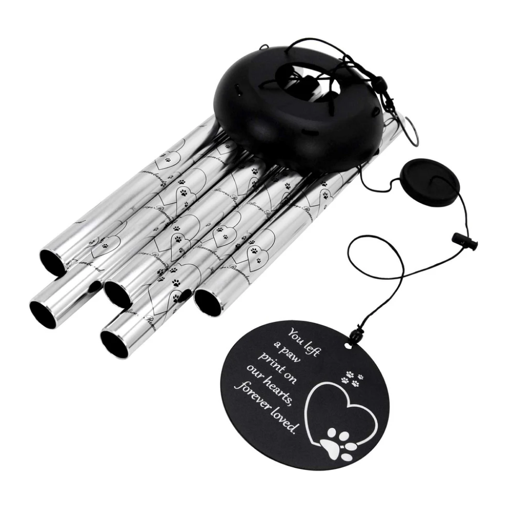 Premium Pet Memorial Wind Chimes, 30 Inches (5 Styles Available)