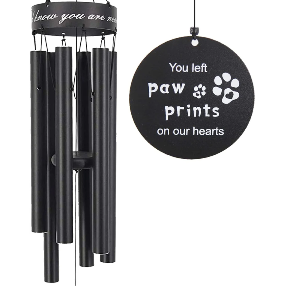 Premium Pet Memorial Wind Chimes, 30 Inches (5 Styles Available)