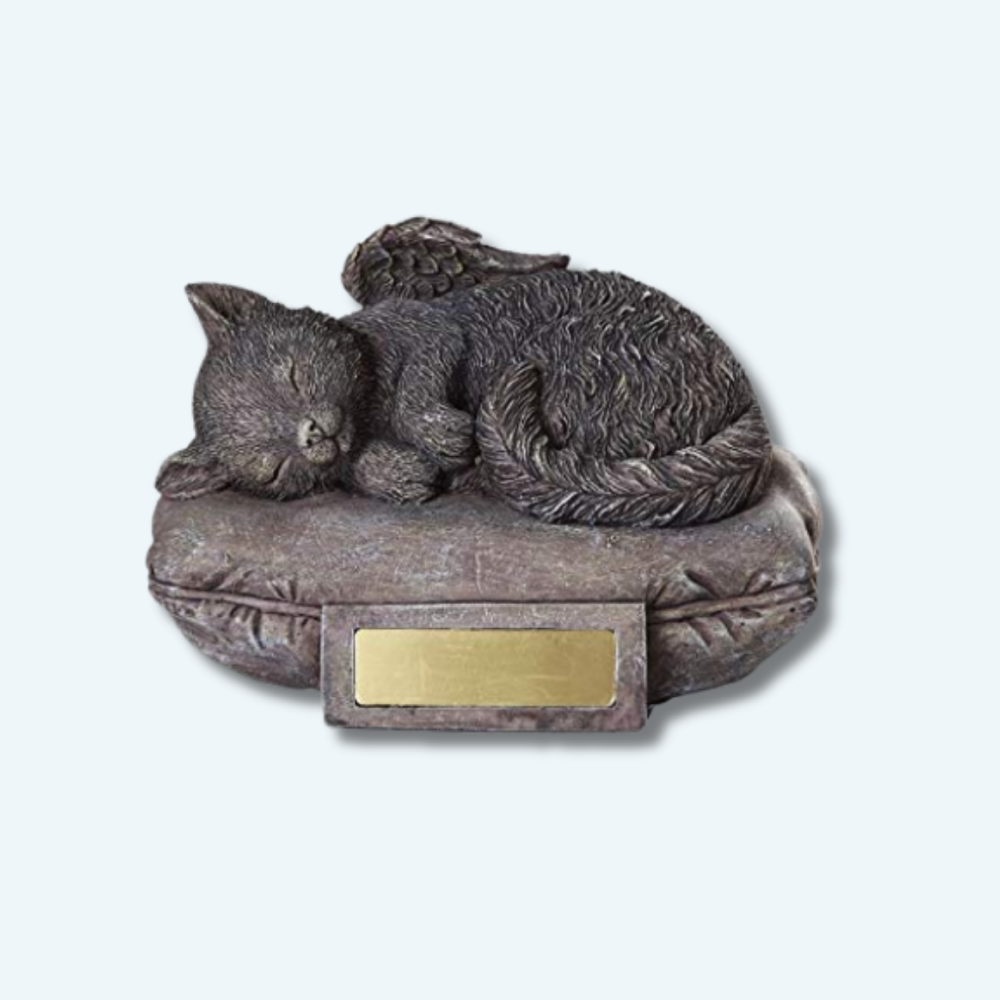 Sleeping Cat Cremation Urn outlet For Ashes