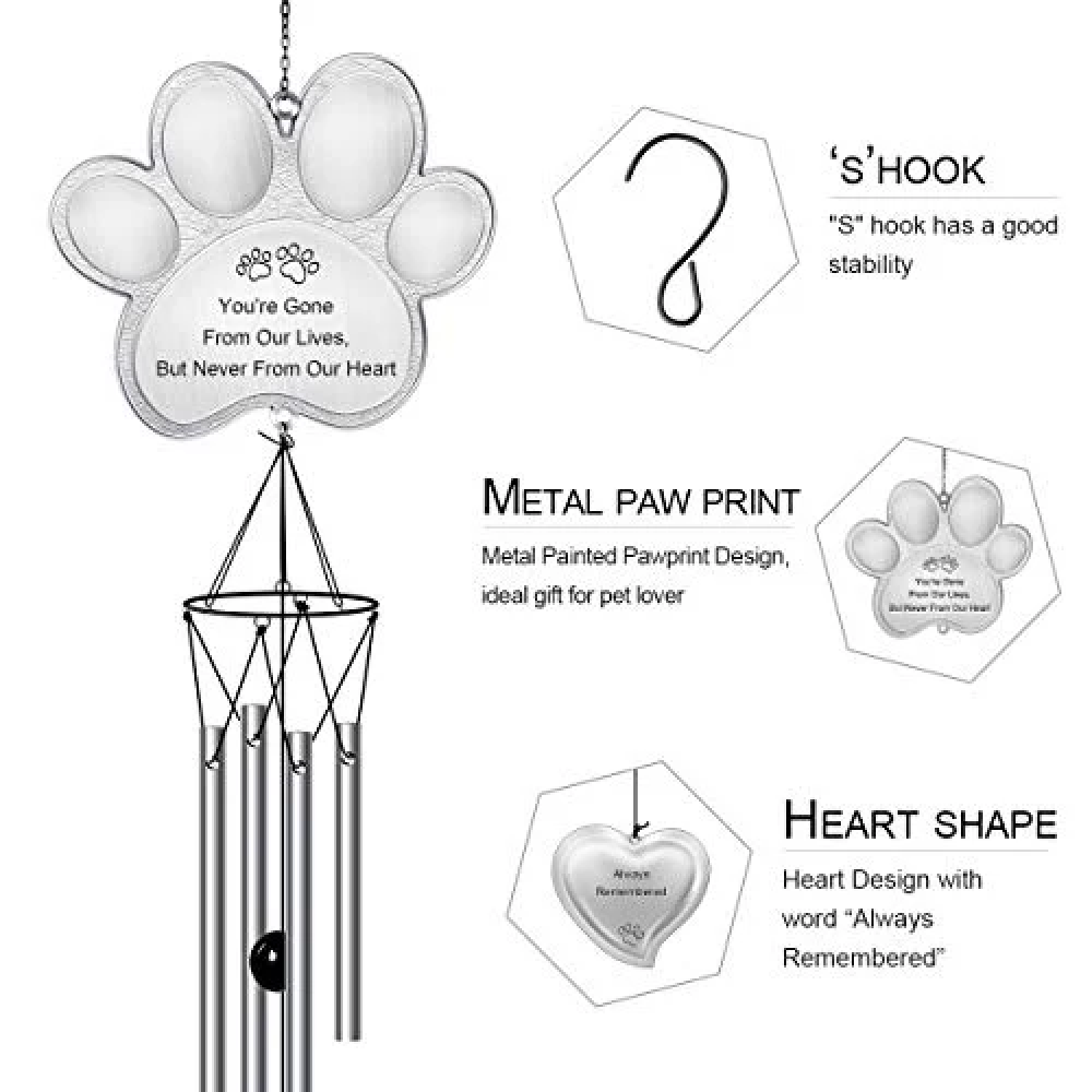 Creative Design Pet Memorial Wind Chimes