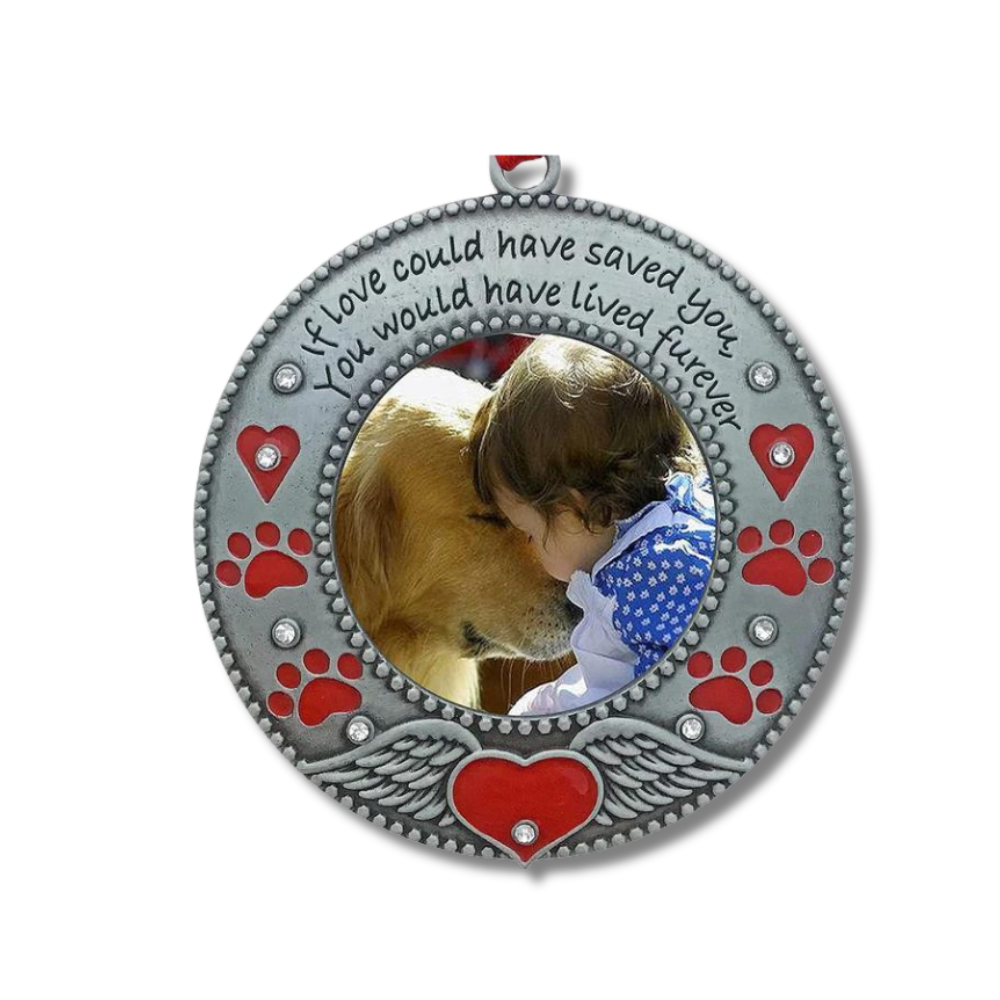 "If Love Could Have Saved You, You Would Have Lived Furever" Memorial Christmas Ornament