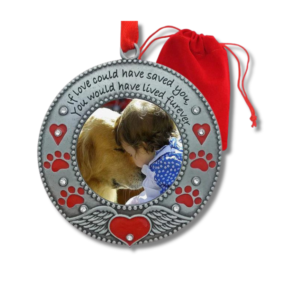 "If Love Could Have Saved You, You Would Have Lived Furever" Memorial Christmas Ornament