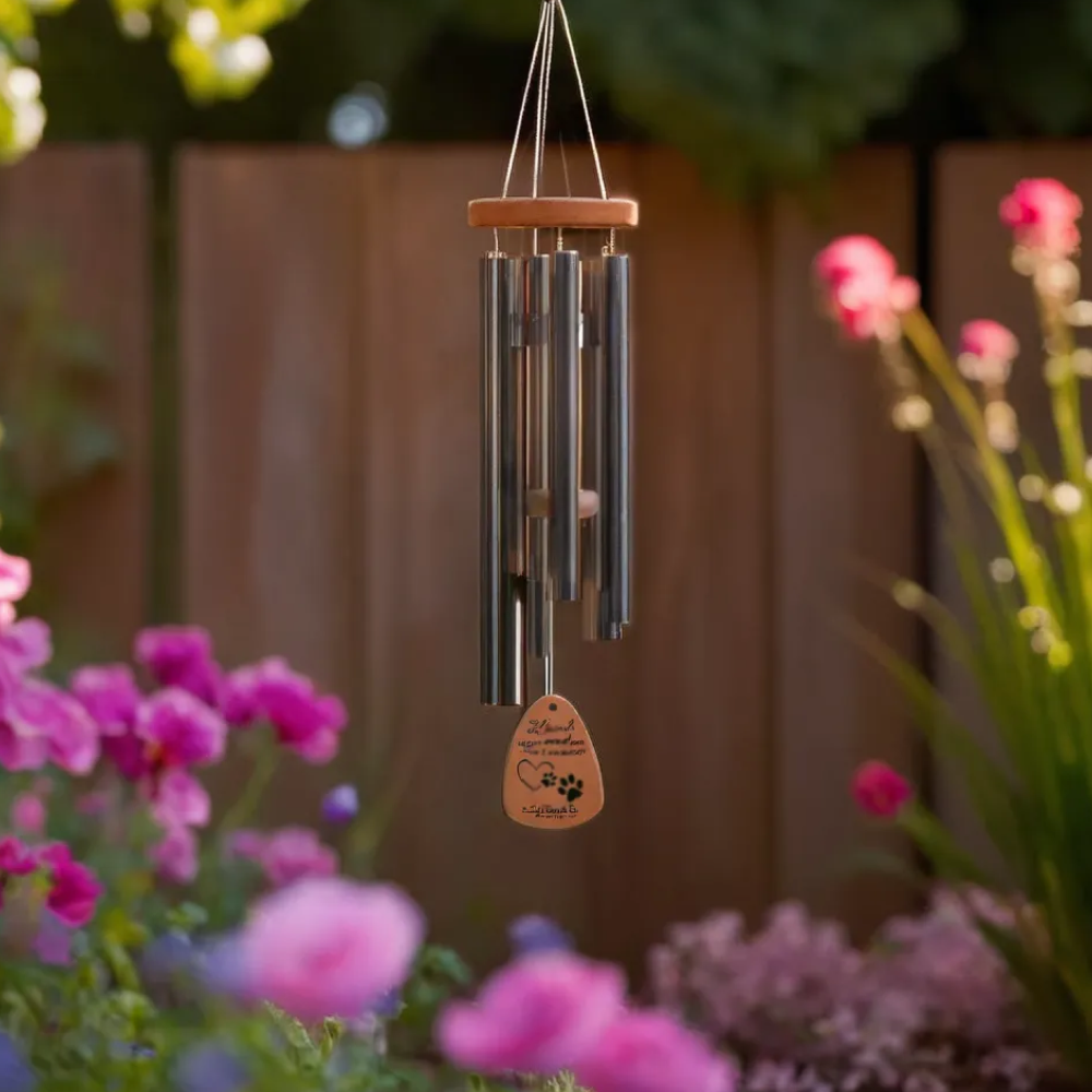 Dog and Cat Memorial Gifts, 28" Pet Wind Chimes (5 Styles Available)