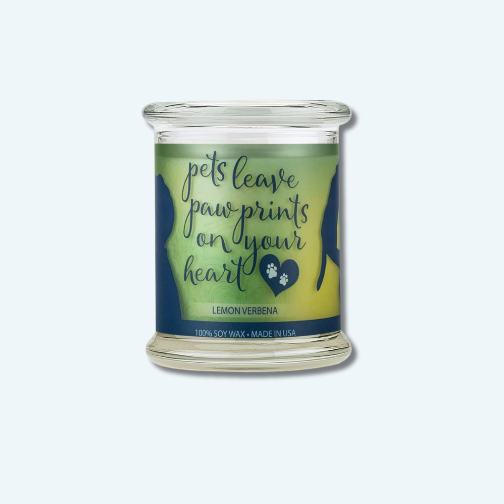 "Pets Leave Pawprints On Your Heart" Natural Soy Wax Candles