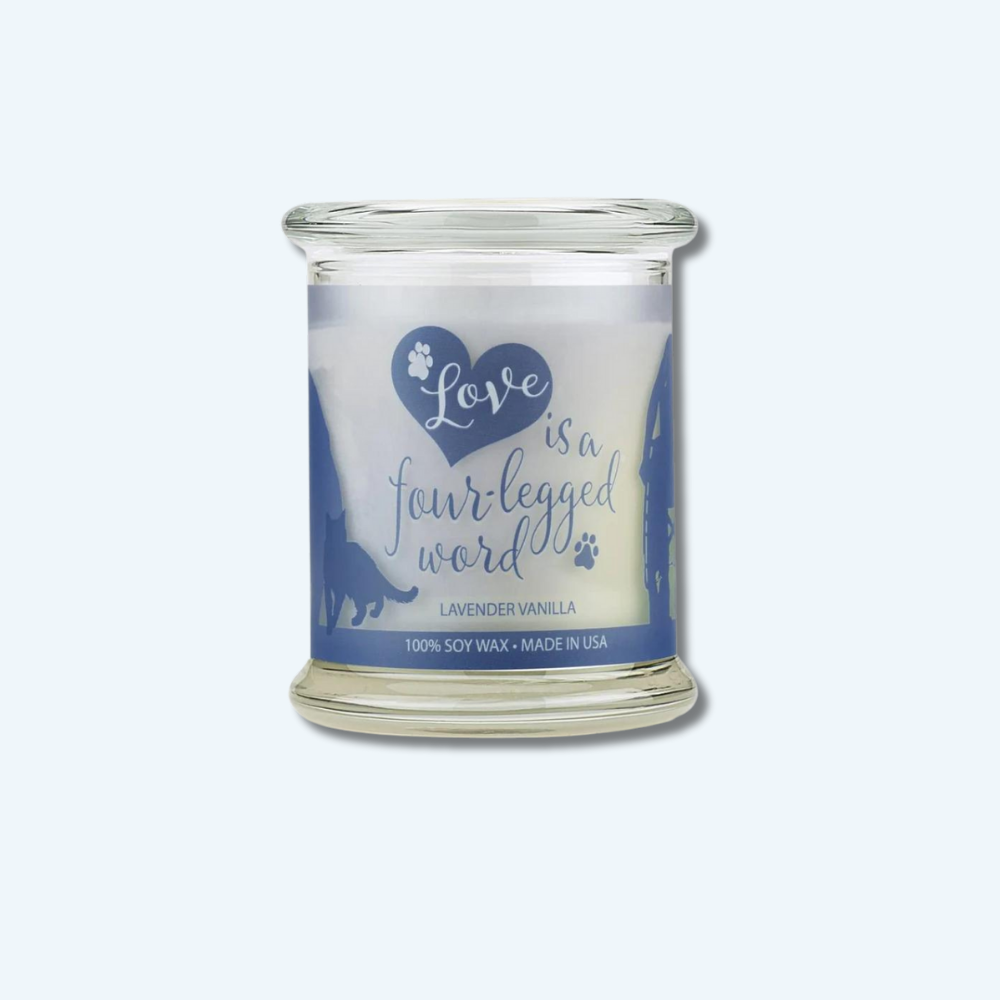 "Pets Leave Pawprints On Your Heart" Natural Soy Wax Candles