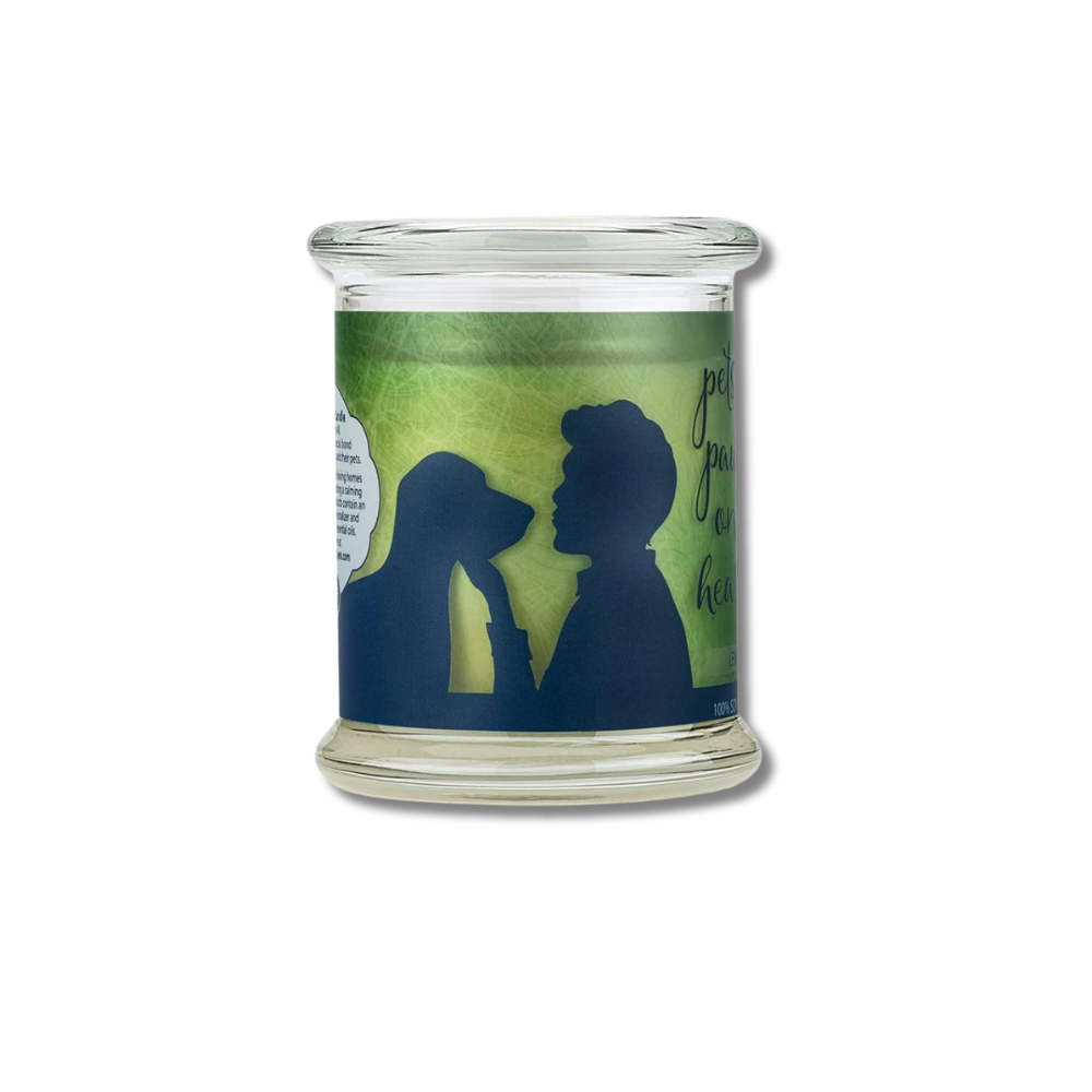 "Pets Leave Pawprints On Your Heart" Natural Soy Wax Candles