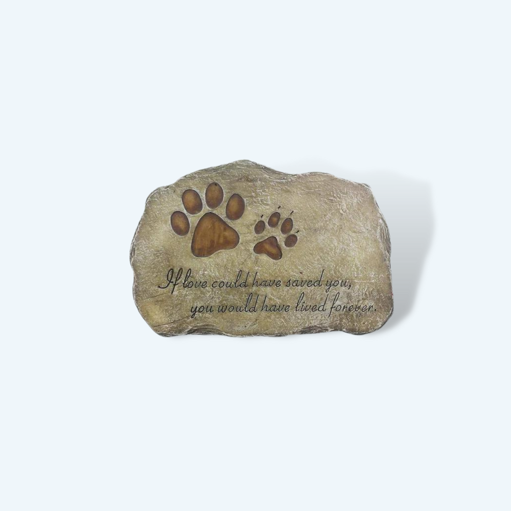 Custom Engraved "If Love Could Have Saved You" Memorial Garden Stone