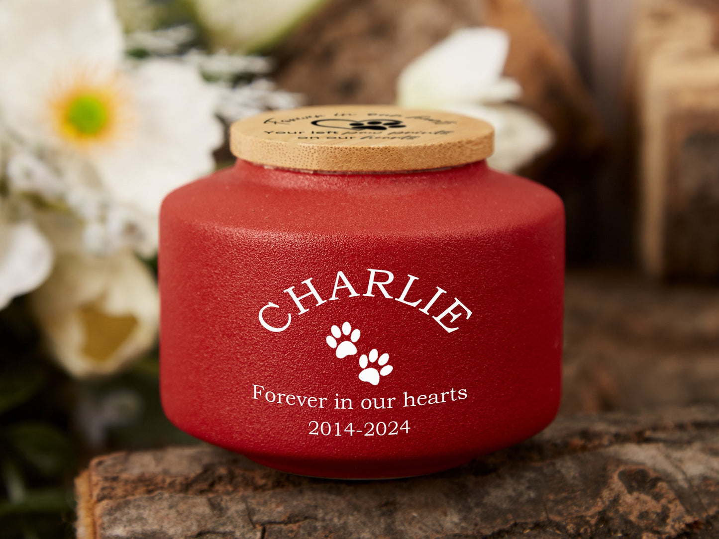 Custom Pet Urn for Dog,Pet urn for dogs ashes,Urn for dogs,Pet Loss Gifts,Personalized Pet Memorial Cremation,Pet Paw Urn with Name and Date