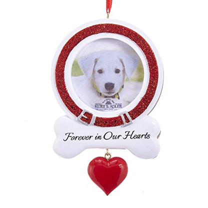 "Forever in Our Hearts" Dog Picture Frame