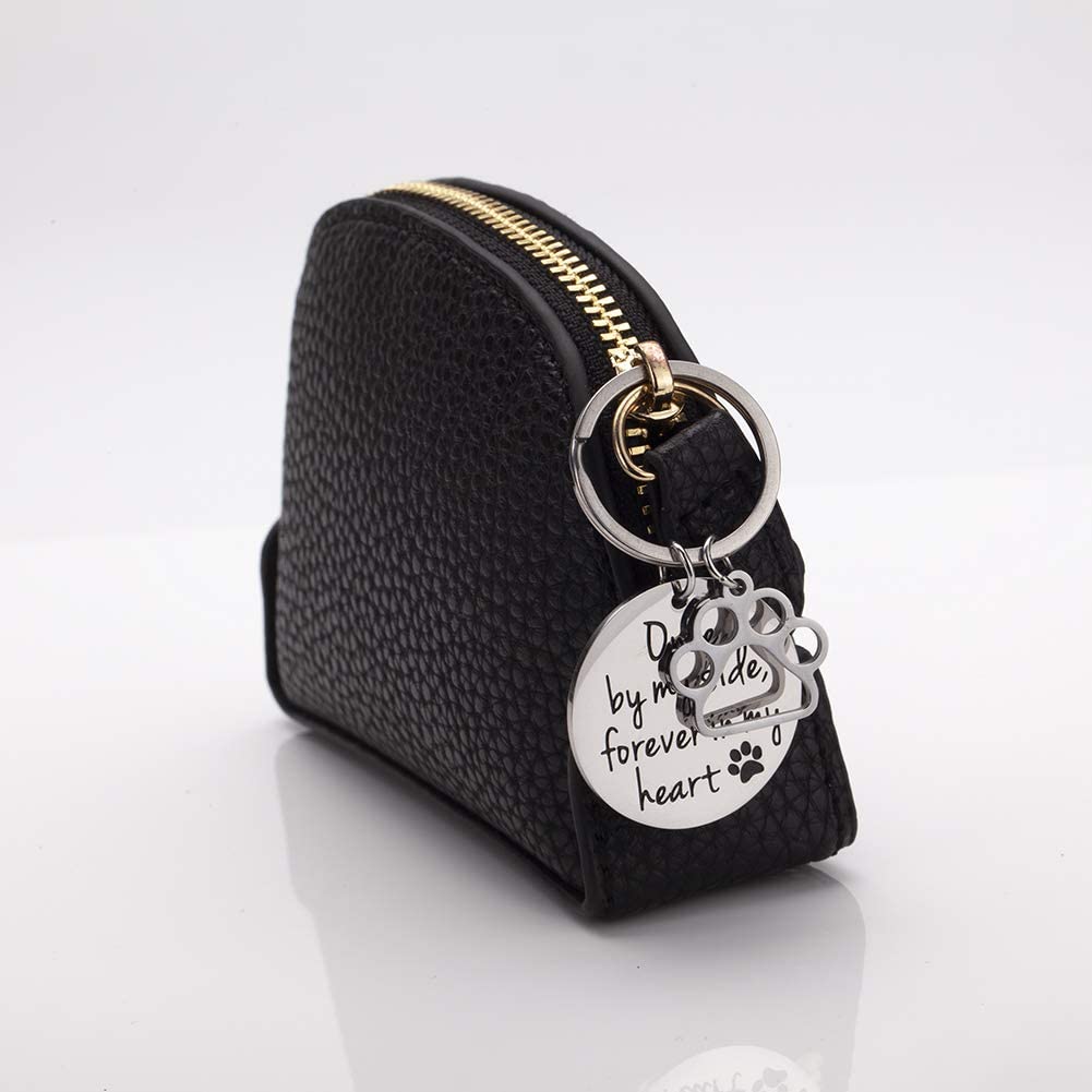 Pet Memorial Keychain - Once by my side Forever in my heart