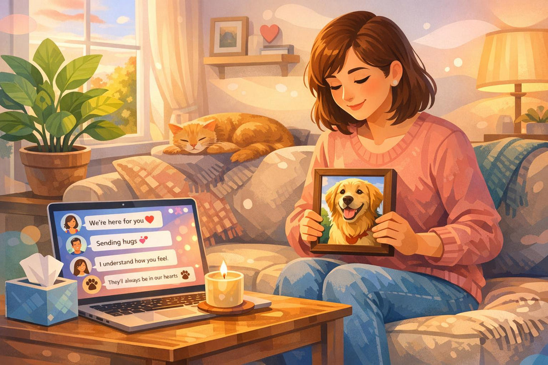 Online Pet Loss Groups: Pros and Cons