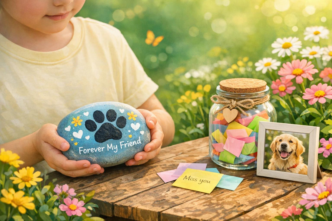 How to Help Kids Create Pet Memorials