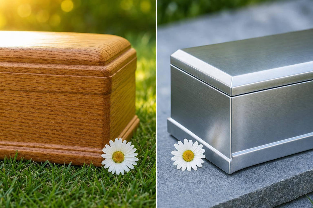 Wood vs. Metal Pet Caskets: Key Differences