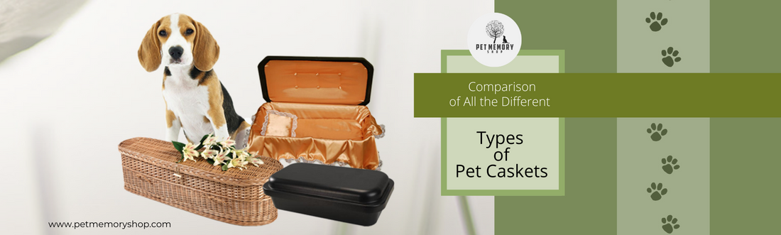 Types of pet caskets