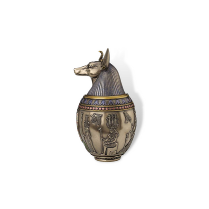 Rare Egyptian Anubis Dog Urn by Pet Memory Shop