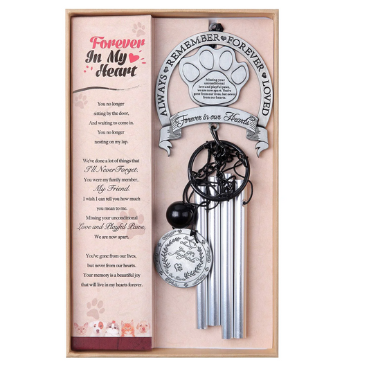 “Forever in My Heart” Pet Memorial Wind Chime"