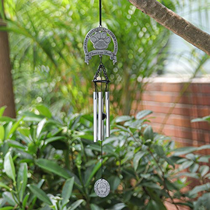 “Forever in My Heart” Pet Memorial Wind Chime 18"