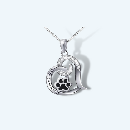 "Always In my Heart" Elegant Pet Pendant Necklace