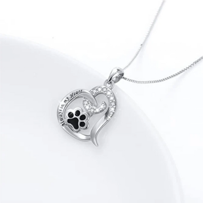 "Always In my Heart" Elegant Pet Pendant Necklace