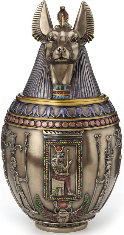 Rare Egyptian Anubis Dog Urn by Pet Memory Shop