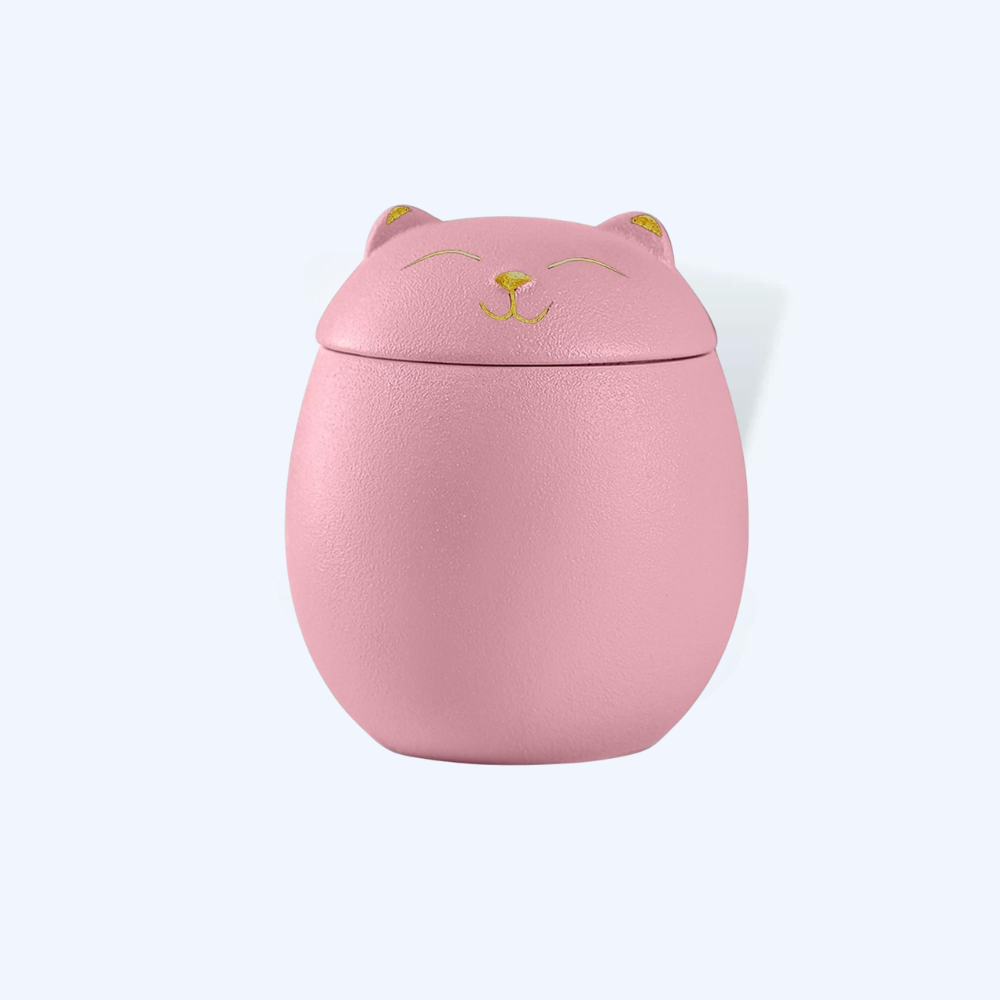 Cute & Colorful Ceramic Cat Urn (6 Colors Available)