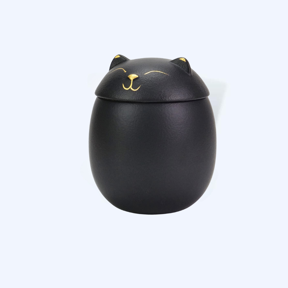 Cute & Colorful Ceramic Cat Urn (6 Colors Available)