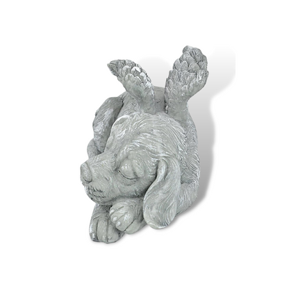 Dog Angel Pet Memorial Grave Marker Statue (3 Styles Available)