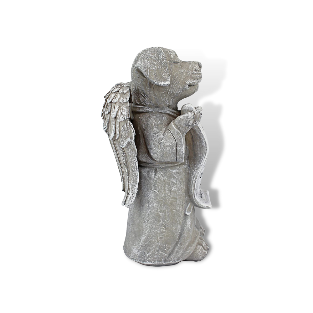 Dog Angel Pet Memorial Grave Marker Statue (3 Styles Available)