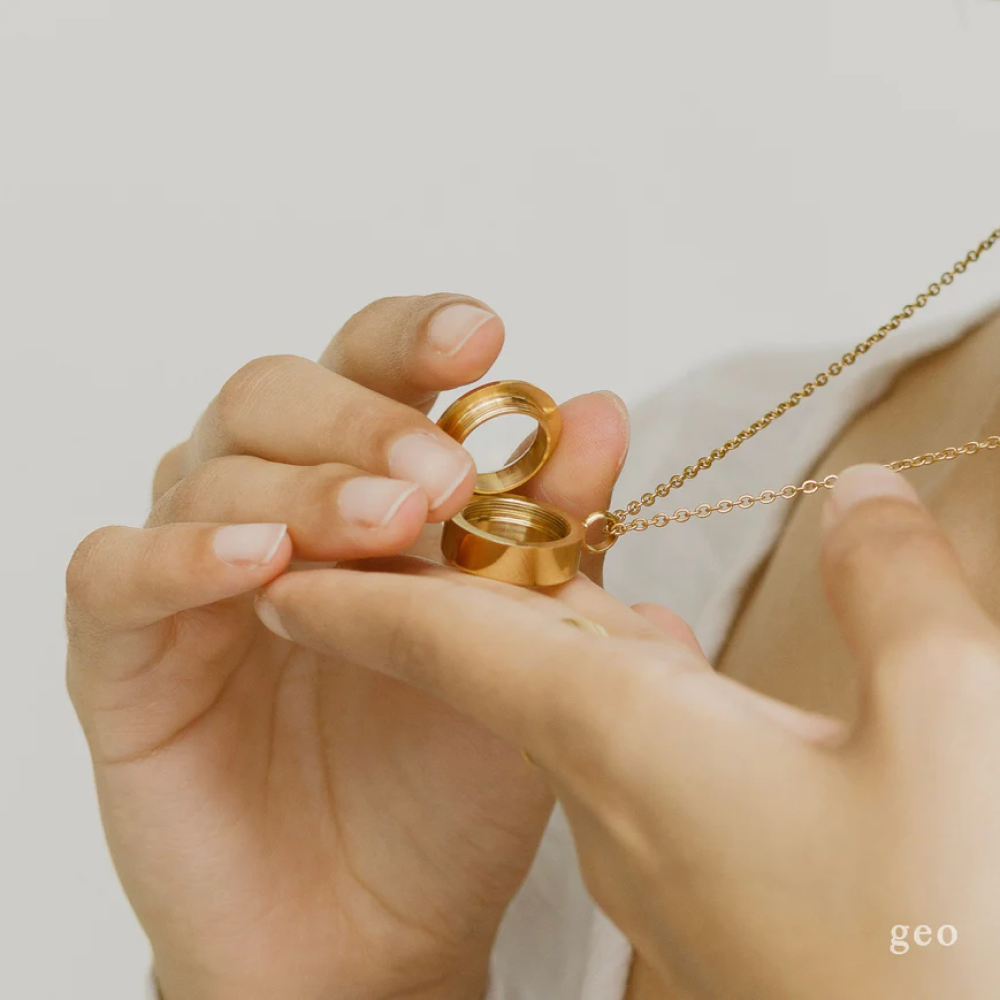 Personalized Keepsake Necklace | Unique Handmade Memorial Jewelry