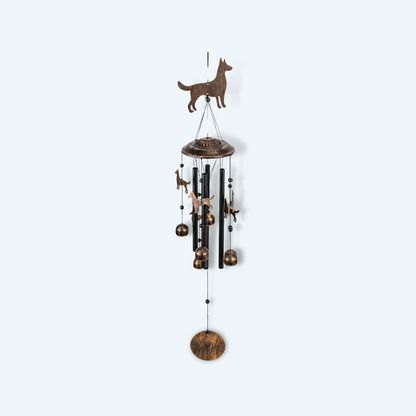 "Serenity Melodies" Harmonic Soothing Dog Garden Wind Chimes