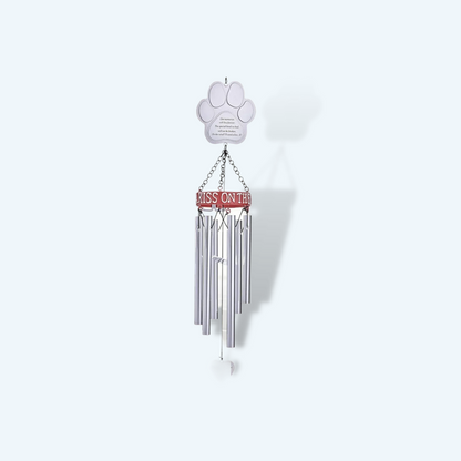 “A Kiss on the Wind” Pet Memorial 19-Inch Wind Chime