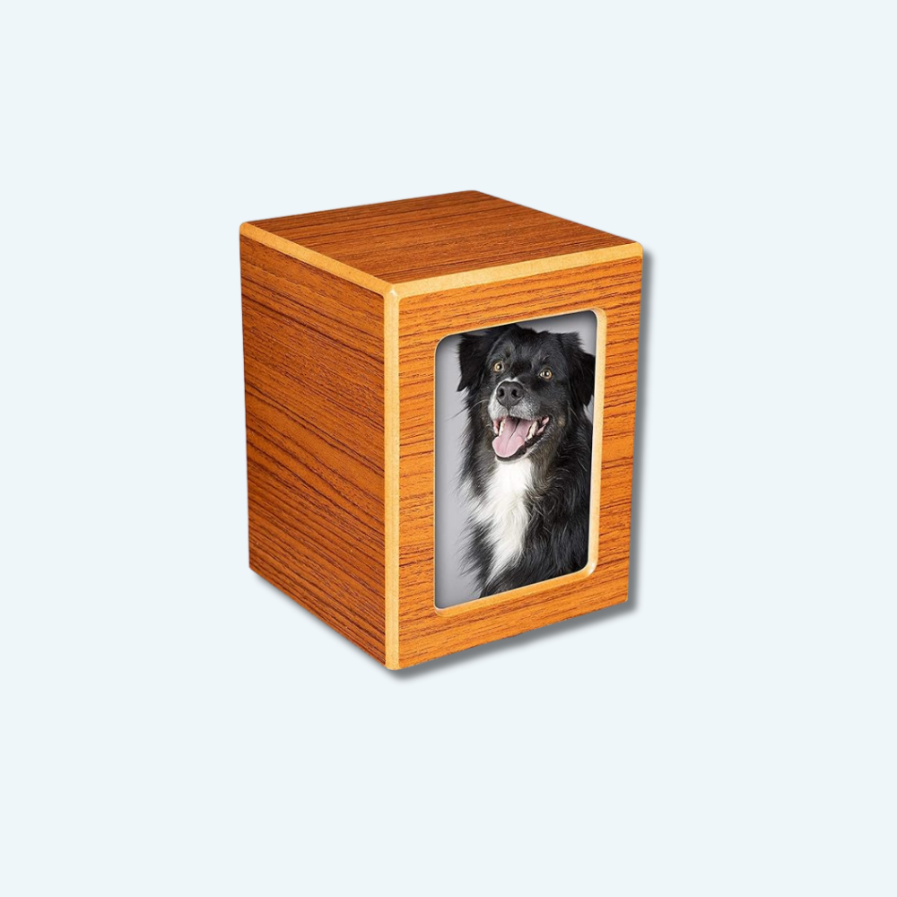 Bamboo Scattering Urn Set - Mini Cremation Urn Tube With Velvet Bag For Human Or Pet Ashes