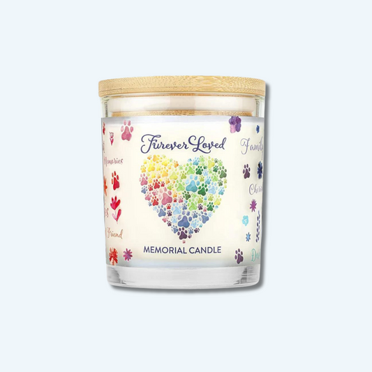 Furever Loved Eco-Friendly Natural Soy Wax Pet Memorial Candle