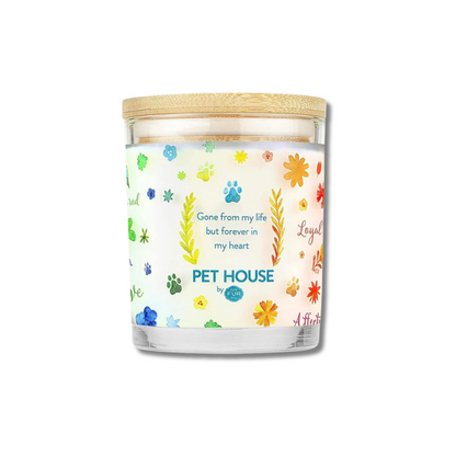 Furever Loved Eco-Friendly Natural Soy Wax Pet Memorial Candle