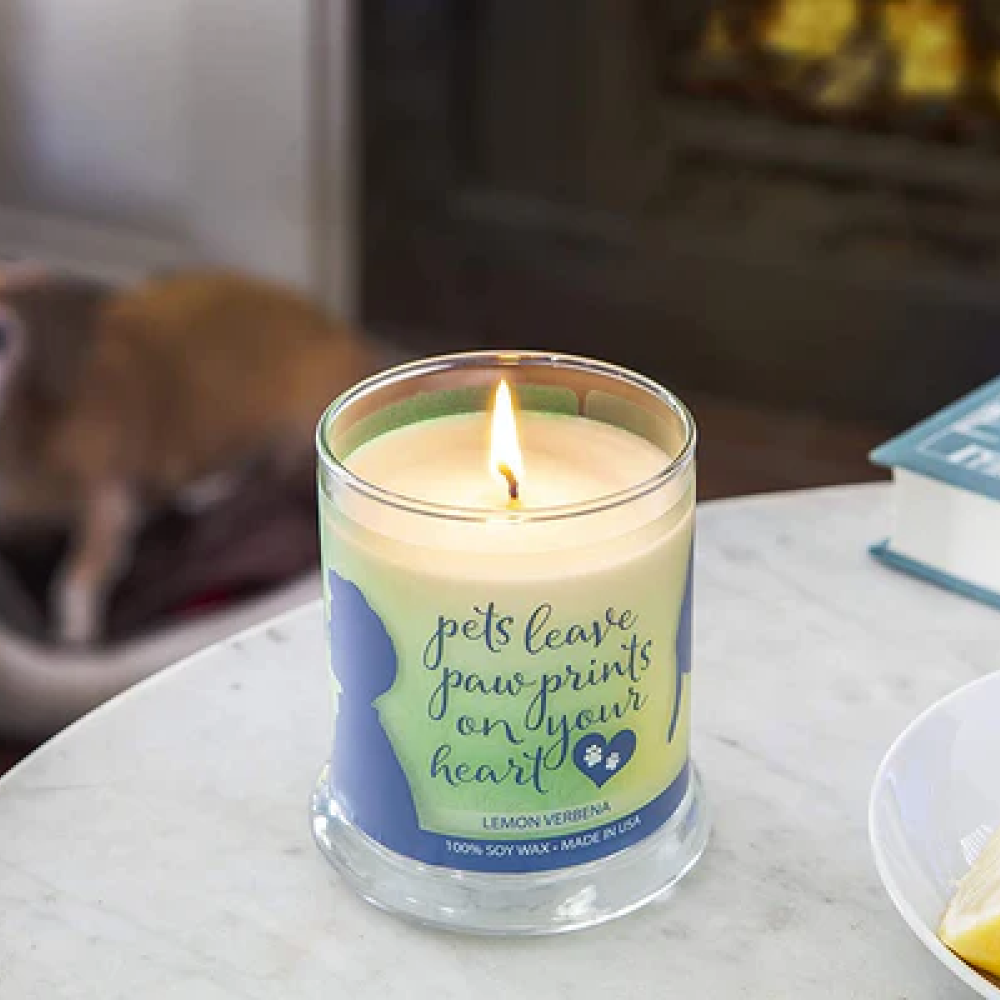 "Pets Leave Pawprints On Your Heart" Natural Soy Wax Candles