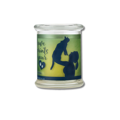 "Pets Leave Pawprints On Your Heart" Natural Soy Wax Candles
